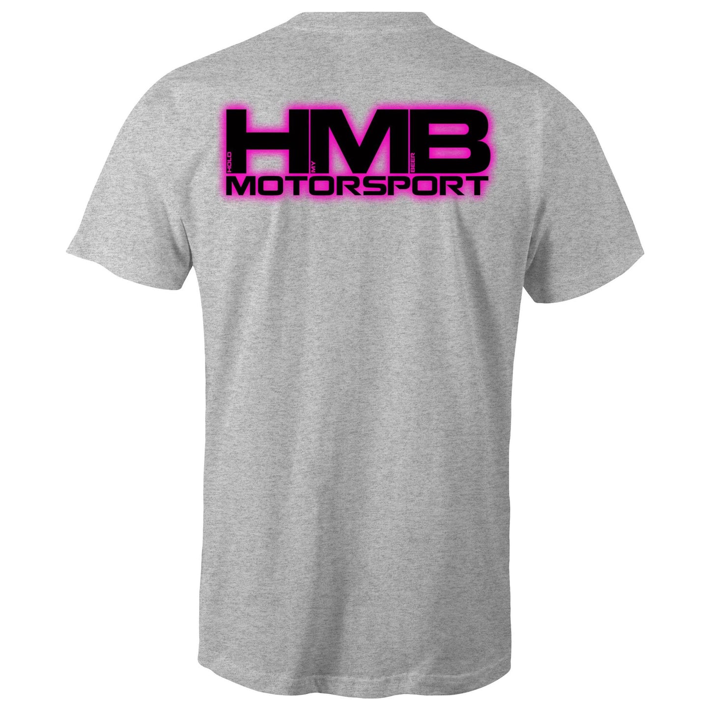 HMB Pink Logo AS Colour Tee Mens