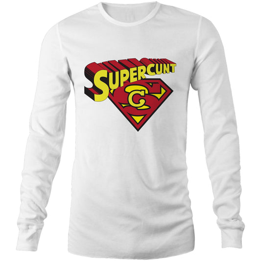 Supercunt - Mens Long Sleeve T-Shirt