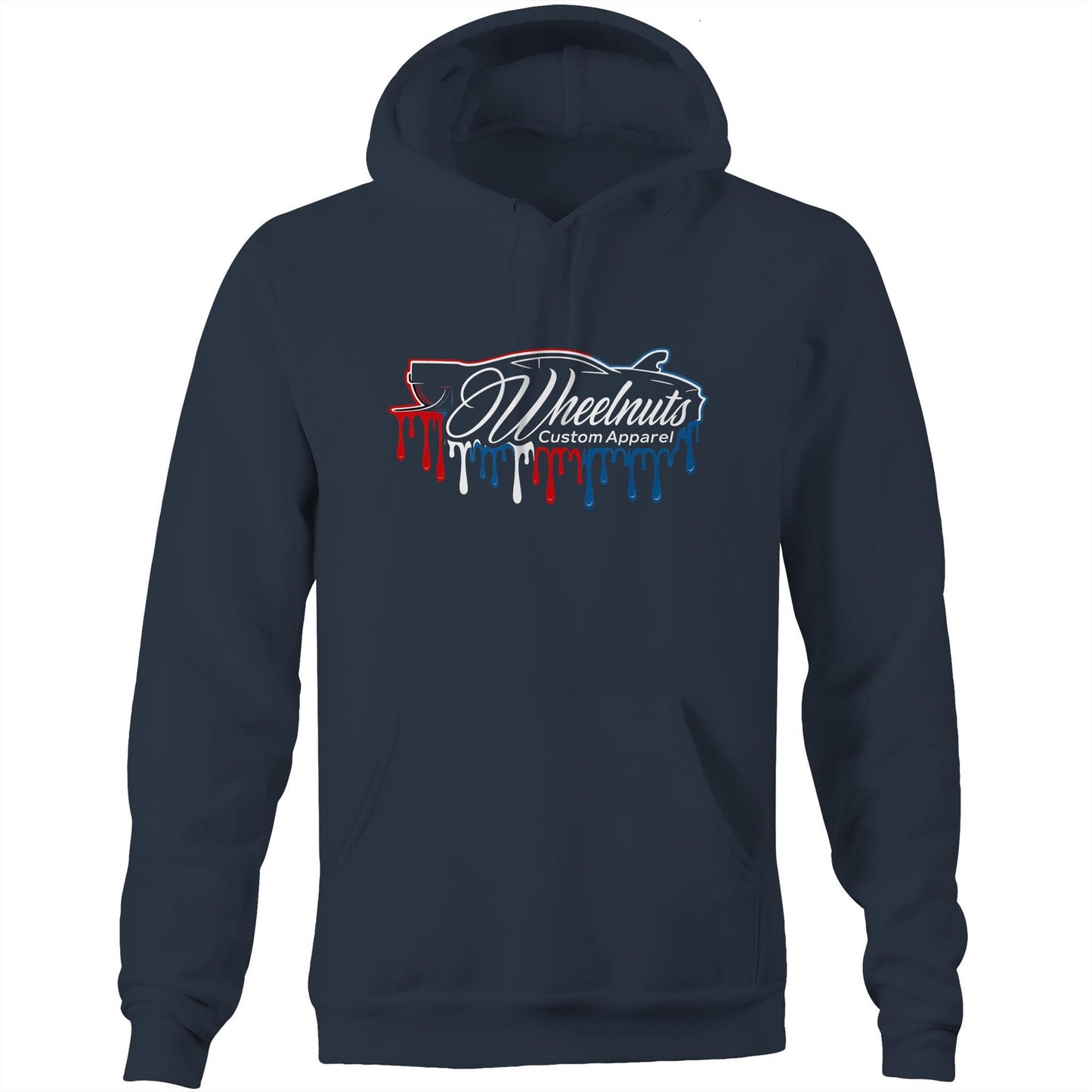 WN Dripping Ozzie AS Colour Stencil - Pocket Hoodie Sweatshirt